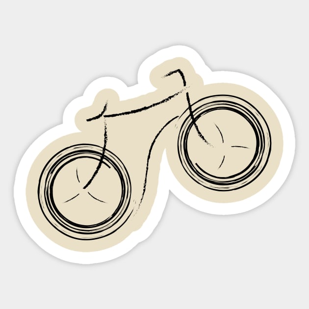 My Bike. My Life. Sticker by redfishlondon